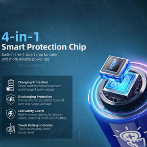 산업 최초 배터리 2500mAh 터치로 전력 확인 XTAR 1.5V <span class=keywords><strong>AA</strong></span> 3960 최대 3A 방전 충전식 리튬 이온 배터리 - Product Image 4