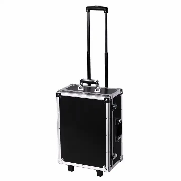 Tas bagasi portabel kualitas tinggi, koper alat troli pesawat, koper pintar, koper perjalanan aluminium, ukuran berbeda, Kustom