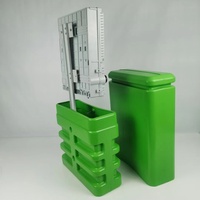 Caja Terminal de Fibra Óptica ABS No Metálica de 24 Puertos con Clasificación IP55 para Exteriores, para Equipos de Pedestal de Telecomunicaciones FTTH 4G/WiFi/3G/IP