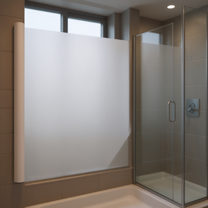 Película de privacidad esmerilada de 23.6x78.7 pulgadas, pegatinas estáticas para vidrio, para cortinas de ducha - Product Image 2