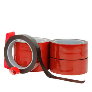 Ruban adhésif en mousse acrylique épais double face résistant aux intempéries, puissance de maintien douce et forte pour la fixation de panneaux de montage en surface métallique - Product Image 6