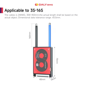 <span class=keywords><strong>Daly</strong></span> Hardware <span class=keywords><strong>BMS</strong></span> H Type Li-ion LifePO4 LTO 3S 4S 12V 7S 8S 24V <span class=keywords><strong>13S</strong></span> 16S 48V pour vélo électrique Scooter 3S-16S 40A 60A <span class=keywords><strong>BMS</strong></span> - Product Image 2