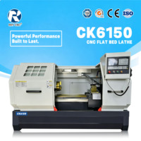 CK6150 CNC-Drehmaschine Hochpräzise Metallbearbeitungsmaschine 500mm Schwingdurchmesser zum Fabrikpreis mit CE-Zertifizierung