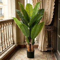 Bestseller Hochzeitsdekoration Künstlicher Bananenbaum Umweltfreundlicher Kunstbaum für Weihnachten, Neujahr, Feiertage, Geburtstage und Veranstaltungsdekoration