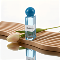 Vente chaude Bouteille de parfum en verre carrée Vaporisateur Bouteille de parfum verte 30ml 50ml 100ml Bouteille de parfum vide avec bouchon