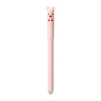 Stylos gel effaçables créatifs pour enfants et étudiants coréens, motifs animaux, encre noire et bleue 0,35 mm/0,5 mm, papeterie personnalisable