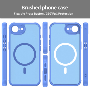 <span class=keywords><strong>Funda</strong></span> Magnética Híbrida de TPU y PC con Bordes Suaves Semitransparentes para <span class=keywords><strong>iPhone</strong></span> 17 16 15 - Product Image 3