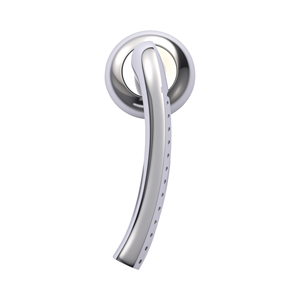 Dotted Surface Curved <span class=keywords><strong>Door</strong></span> <span class=keywords><strong>Handle</strong></span> para escritório e casa - Product Image 4