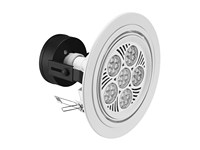 Approuvé ETL Haute Qualité 60W 10000K Super Lumineux PAR38 Bijoux Éclairage Design Moderne Aluminium E26 Garantie 5 Ans Prêt Expédition