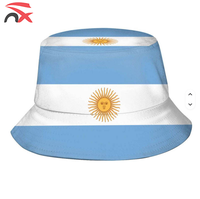 Sombrero tipo pescador con bandera de los Emiratos Árabes Unidos, unisex, poliéster, impresión completa en 3D, informal, para verano, viajes al aire libre, playa