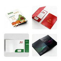 Carpeta de Presentación Impermeable con Bolsillo para Documentos A4 y Logotipo Personalizado para Reuniones Empresariales