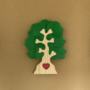 Vendita calda famiglia legno albero a mano festa della mamma regalo di famiglia ricordi regali di famiglia - Product Image 4