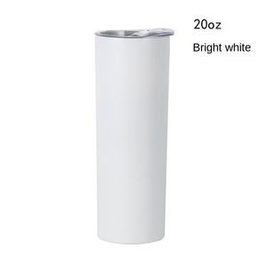 Entrepôt Tasses à café isolées à double paroi bon marché 20oz en acier inoxydable blanc maigre droit <span class=keywords><strong>gobelet</strong></span> à sublimation - Product Image 6