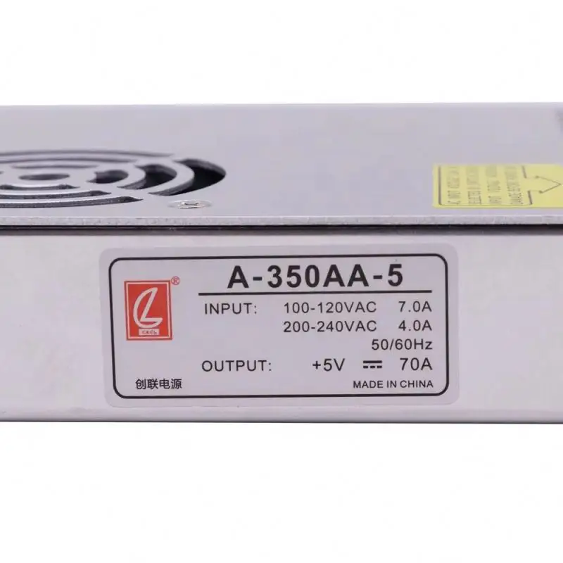 핫 세일 심천 CL A-350AA-5 고효율 5V 70A AC 110V 220V LED 스크린 전원 공급 장치