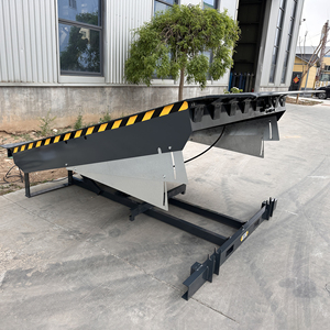 Nhiệm vụ nặng nề 8-10ton văn phòng phẩm thủy lực nền tảng Telescopic tải nền tảng Dock leveler container đoạn đường nối cho xe nâng - Product Image 6