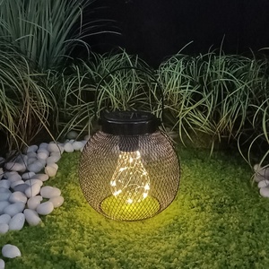 Yeni güneş açık avlu oyulmuştur rattan dokuma dekoratif asılı ışık - Product Image 6