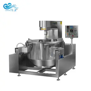 Big capacity automatic industrial gas sauce food cooking mixer for sale