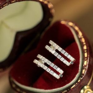 Xinfly 18K Gold Custom Engraved Hoop Earrings Wholesale Fashion Studs Bulk Order with Free Gift <b>Boxes</b> MOQ 2 Pairs - Product Image 5