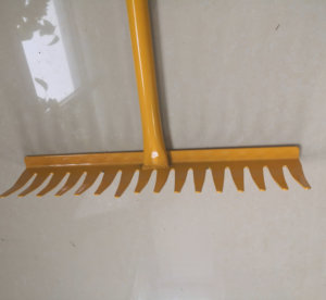 Sud Africa 16 denti Giallo Cavallo Arena Giardino <span class=keywords><strong>Erba</strong></span> Metallo <span class=keywords><strong>Rastrello</strong></span> - Product Image 5