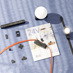 Ánh sáng chất lượng cao trong Dimmable dẫn theo dõi hệ thống chiếu sáng 24V COB theo dõi ánh sáng dẫn Spotlight tường máy giặt cho dự án khách sạn - Product Image 1