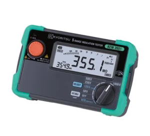Comprobador de Continuidad y Aislamiento Digital Kyoritsu KEW 3552, 50-1000V, Rápido (0.5s), 40G, PI/DAR, Registro de Datos USB, Salida de 200mA - Product Image 5