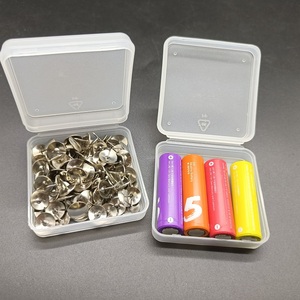 Boîtes acryliques en <span class=keywords><strong>PVC</strong></span> en plastique transparent Boîte de rangement peu encombrante pour bijoux <span class=keywords><strong>avec</strong></span> <span class=keywords><strong>couvercle</strong></span> - Product Image 6