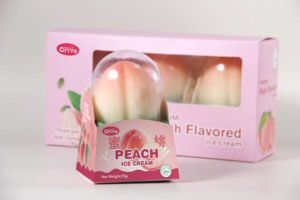 Bán Buôn Trái Cây Hình Dulce De Leche Đào Ice Cream Halal Internet Nổi Tiếng Virus Miễn Phí Ice Cream Đóng Gói Trong Hộp - Product Image 4