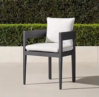 Meubles de bar de jardin 2024 Offre Spéciale Tabouret de comptoir de bar en aluminium brillant au design moderne