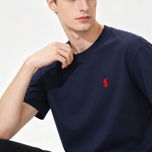 Vente en gros Laurla Ralf Logo brodé personnalisé vierge unisexe été uni coton de haute qualité Sport affaires personnalisé hommes - Product Image 3