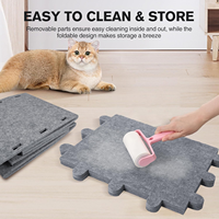Vente en gros en usine de cages en feutre confortables et souples pour bricolage nids de lit simples pour la décoration intérieure