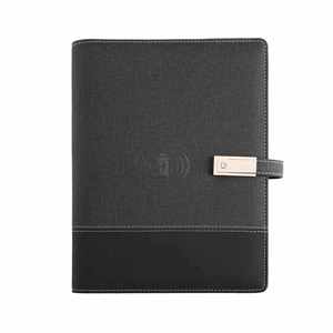 2024 Promotional Planner <b>Notebook</b> 8000mah Wireless Charging Diary With Powerbank Business Customized <b>Notebooks</b> - Product Image 5