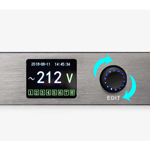 GAX-DT10 Professional 10 Channels <strong>DJ</strong> <strong>Controller</strong> Power Sequence <strong>Controller</strong> LED Display with Central Control Series - Product Image 4