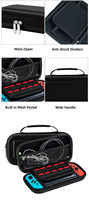 Sac de rangement EVA pour Nintendo Switch, étui de protection rigide, sac de transport pour console de jeu, sac à main pour Nintendo Switch