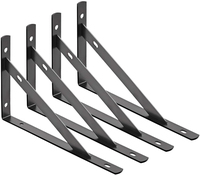 Hot Selling L-förmige Metall-Eck halterungen für Holztisch Hoch leistungs halterung Dreieck-Wandre gal halterung