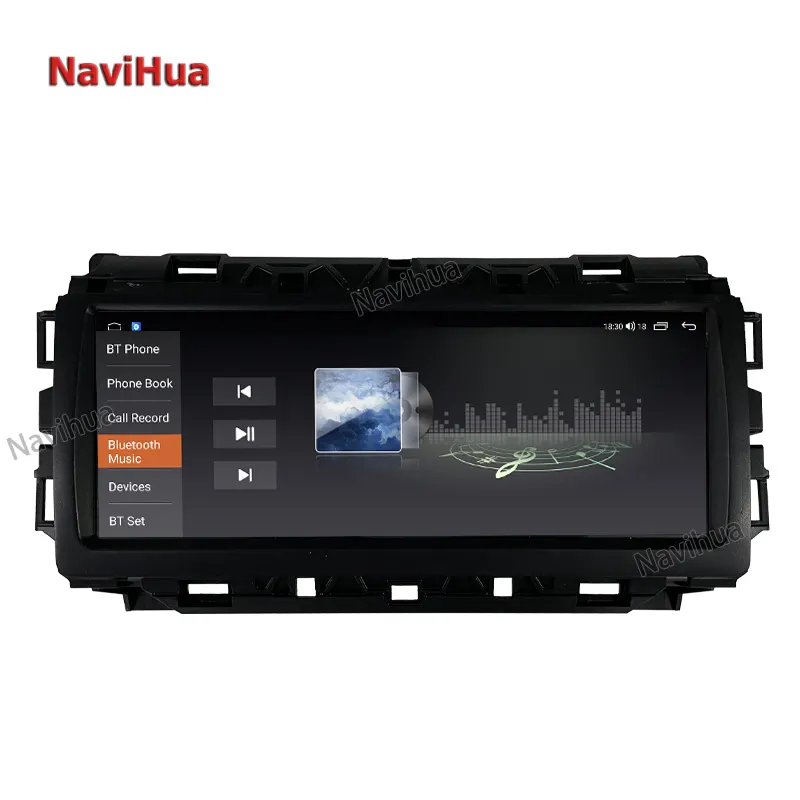 NAVIHUA pemutar DVD mobil Stereo, sistem Multimedia Video mobil Android 11, Radio otomatis, pemutar DVD mobil untuk Land Rover, Jaguar, XFL 2016-2019