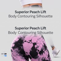 Nouveau pantalon de yoga et de fitness taille haute, sans couture, respirant, élastique, longueur cheville, effet push-up, coupe ajustée, color block