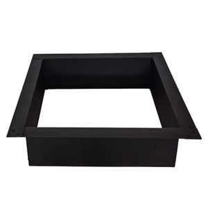 Nouveau produit KD Structure Backyard carré Fire Ring <span class=keywords><strong>Pellets</strong></span> Anneau de foyer antirouille - Product Image 5