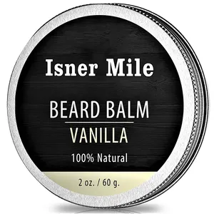 Beard Balm for Men Leave in Beard Conditioner Scented Made with Natural Organic Beard Butter Strengthens Softens Mustaches