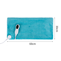 Kingworth Best 10Th Gear Electric Heated Blanket Portable Thermostat Flannel Weighted Pad for Home Winter Airplane Hospital Use