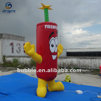 Ballon publicitaire gonflable de haute qualité en forme de personnage de dessin animé pour la promotion