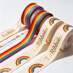 Bobine de ruban imprimé personnalisée OEM pour les fêtes, présentée en boîte de présentation PDQ en carton prêt à l'emploi, prix usine - Product Image 5