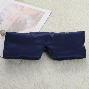 Masque pour les yeux en satin lesté à vente chaude, masque pour les yeux occultant complet pour la tête, pour dormir, voyager et faire la sieste - Product Image 3