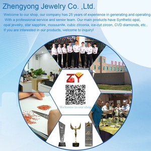 Bán Hot răng đá quý Clover với STEM 4 mét chì miễn phí tổng hợp Bello Opal Flash đồ trang sức nha khoa đá hồng màu xanh trắng - Product Image 6