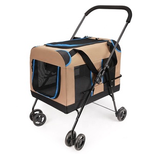 Vente en gros en usine <span class=keywords><strong>de</strong></span> grande poussette pour <span class=keywords><strong>chien</strong></span> <span class=keywords><strong>de</strong></span> haute qualité <span class=keywords><strong>de</strong></span> luxe 4 roues poussette pour animaux <span class=keywords><strong>de</strong></span> compagnie chat chariot pour <span class=keywords><strong>chien</strong></span> pour <span class=keywords><strong>chien</strong></span> - Product Image 6