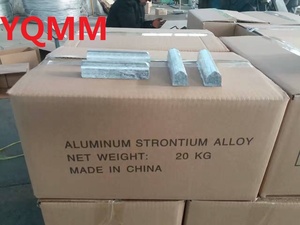 Lingot/barre/bâton d'alliage maître aluminium-strontium AlSr10 AlSr15 - Product Image 6