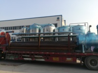 Machine de raffinage d'huile brute automatique à grande échelle pour poisson/arachide/noyau de palme/tournesol/soja/sésame 10-300 TPD, à économie d'énergie