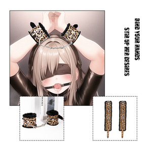Kit BDSM con Accessori per Costrizioni, Giochi Preliminari, Set Premium in Pelle da 5 Pezzi, Giochi per Adulti per Uomini e Donne - Product Image 3