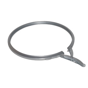 Aros de Tambor de Acero Galvanizado Ecológicos SJPACK de 12 Pulgadas para Uso Químico en Tapas de Tambores de Fibra de 30 cm de Diámetro y Botellas - Product Image 3