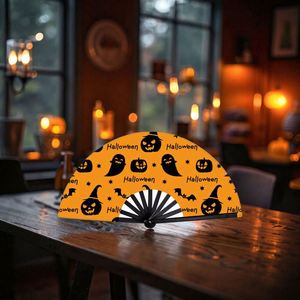 Abanico Plegable Grande de Plástico para Hombres y Mujeres, Estilo Japonés, para Fiestas de Música Electrónica y Espectáculos - Product Image 6