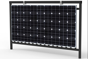 Sistema de Montaje de Paneles Solares Fotovoltaicos para Balcón de Apartamento, Sistema de Montaje de Paneles Solares en Pared para Balcón - Product Image 3